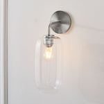 Load image into Gallery viewer, Lumivelle Pebble Sconce - Stylish Wall Light - Glass &amp; Metal, Energy Efficient
