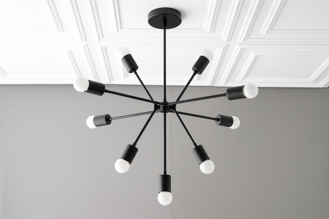 Lustre moderne Mobilux Line - Plafonnier milieu du siècle