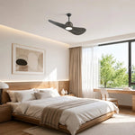 Cargar imagen en el visor de la Galería, Designer Hat Two-Blade Ceiling Fan Light scene image