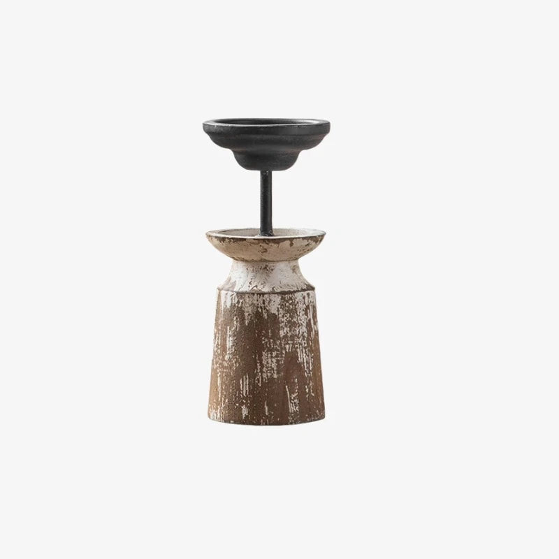 Short candle holder