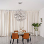 Load image into Gallery viewer, Silver Spark Ball Pendant Light
