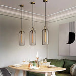 Bild in Gallery-Viewer laden, Copper-Plated Glass Plug-In Swag Pendant