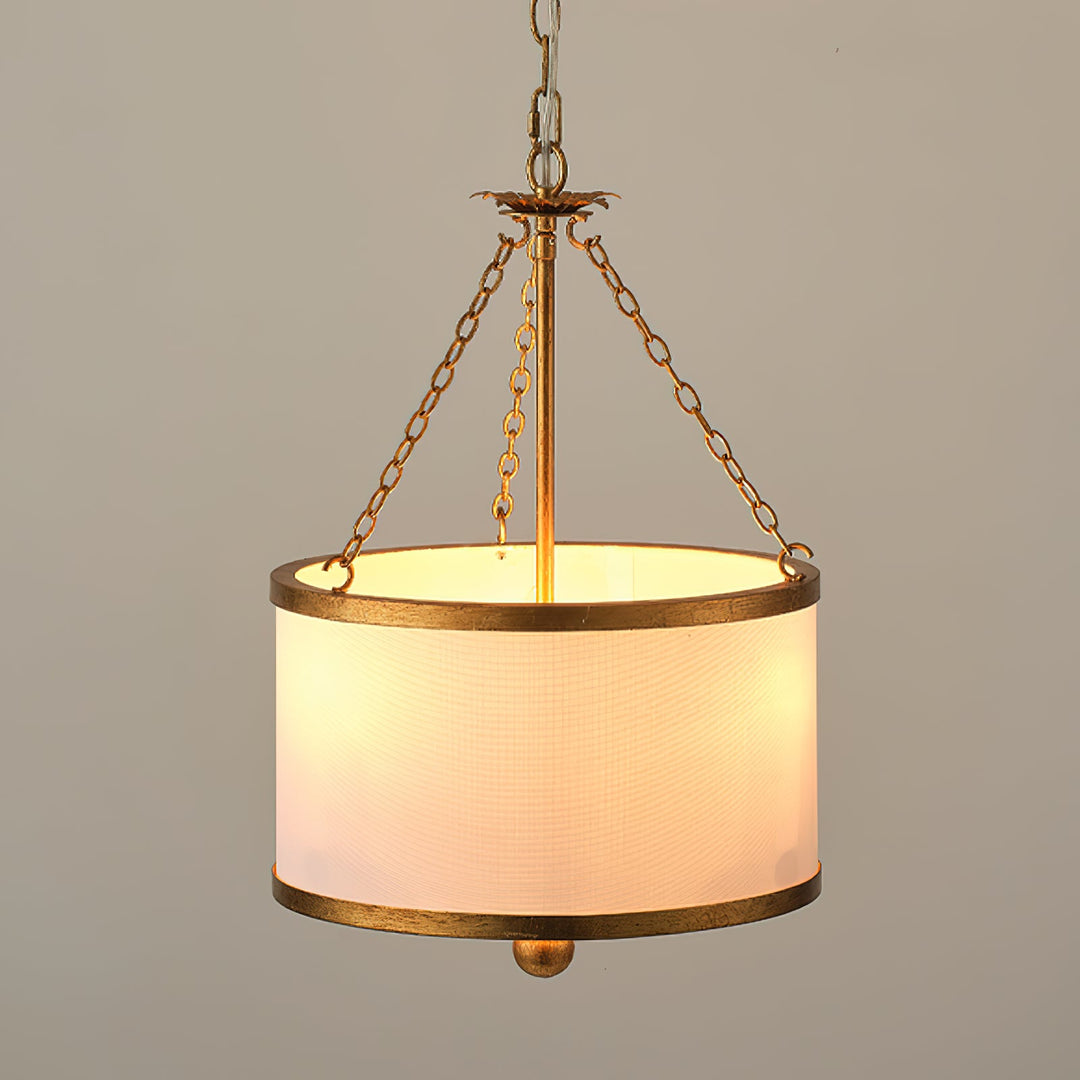 Broche Trommel Anhänger Lampe