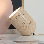 Load image into Gallery viewer, Amidori Travertine Table Lamp