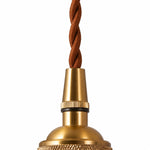 Bild in Gallery-Viewer laden, Vintage Brass Cage Pendant Light