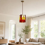 Charger l'image dans la visionneuse de galerie, Rose motif pendant in a bright daytime interior