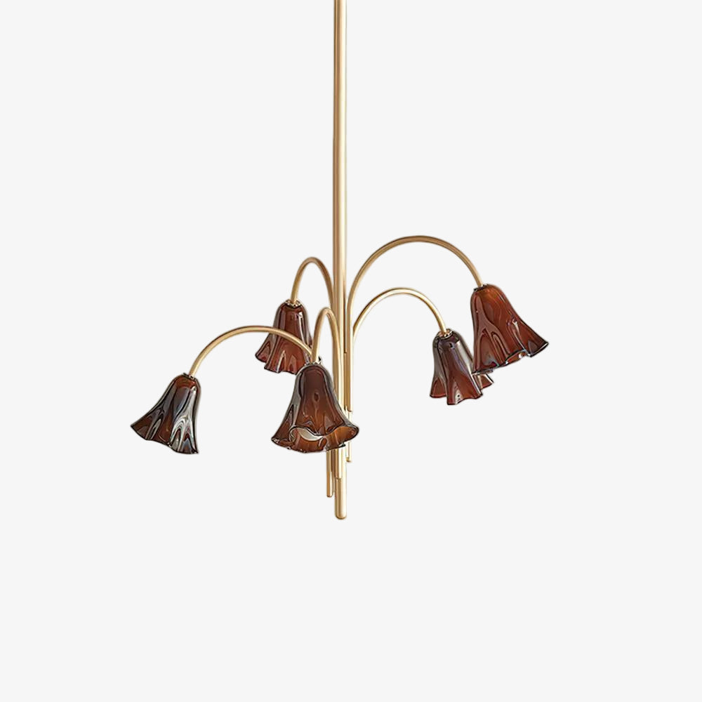 Bellina Modern Blooming Flower Chandelier – Soft Ambient Lighting for Contemporary Spaces