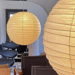 Charger l'image dans la visionneuse de galerie, Bamboo Ribbed Mulberry Paper Swag Pendant