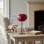 Load image into Gallery viewer, Clinco Colorful Metal Mushroom Table Lamp – Modern Artistic Lighting for Home Decor

