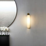 Charger l&#39;image dans la visionneuse de galerie, Applique murale LED Art Glass, nickel sable, gris fumé, résistante à l&#39;humidité
