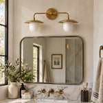 Charger l'image dans la visionneuse de galerie, Sculptural Multi-Head Design Metal Glass Wall Light