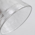 Load image into Gallery viewer, Brass glass wall sconce detail view two