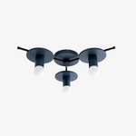 Cargar imagen en el visor de la Galería, Radiro Globe Colorful Ceiling Light-3 Light Minimalist Fixture
