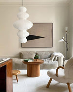 Load image into Gallery viewer, Stacked Mulberry Paper Swag Pendant