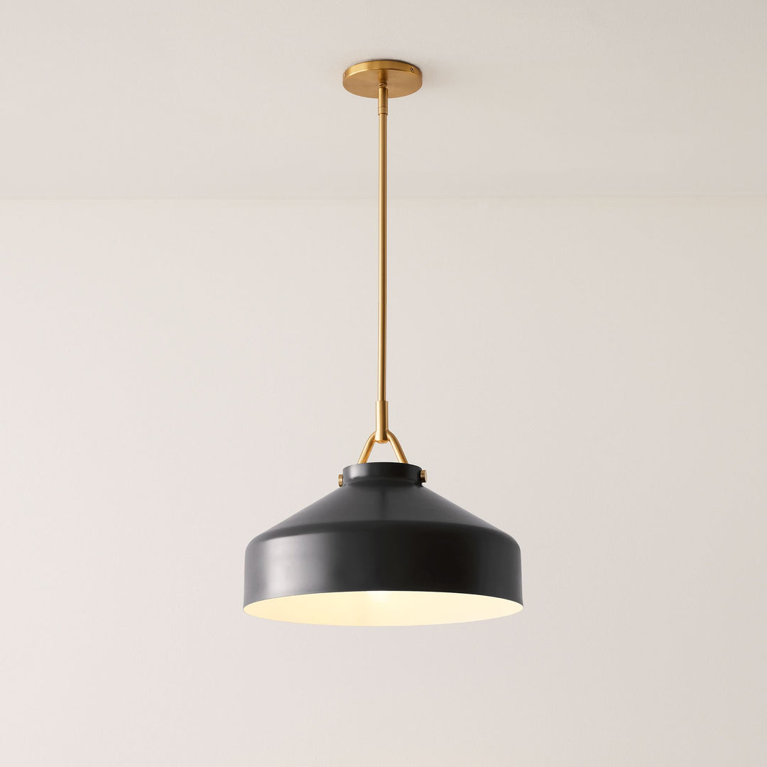 Lampe suspendue en métal Morandi Hanton Nordic Metal — Luminaire minimaliste nordique 