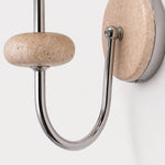 Bild in Gallery-Viewer laden, Mother-of-Pearl and Stone Wall Sconce