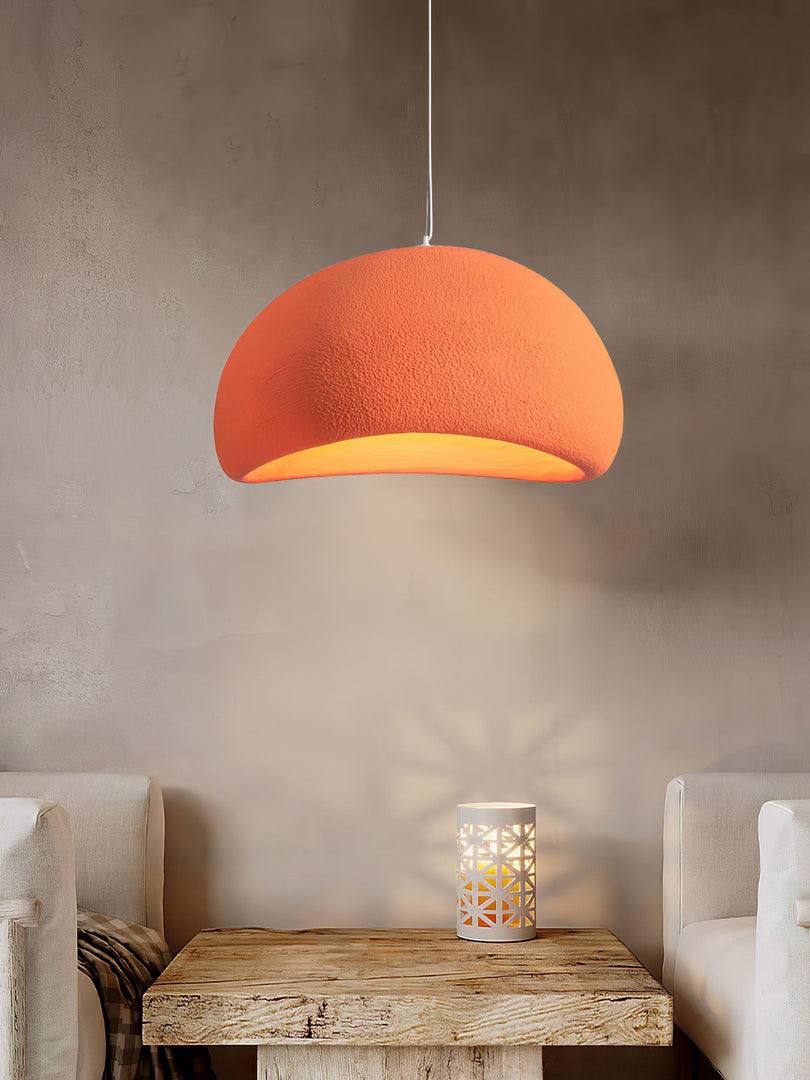 Sculptural Polystyrene Plug-In Pendant Light