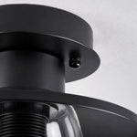 Load image into Gallery viewer, vintage glass ceiling light detail