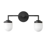Charger l&#39;image dans la visionneuse de galerie, Opalume Glass Double Vanity Light - Vintage Style Bathroom Double Wall Lighting
