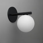 Load image into Gallery viewer, Glorica Glass Minimalist Metal and Glass Wall Sconce – Elegant Decorative Light Fixture for Living Rooms and Hallways

