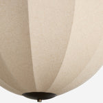 Load image into Gallery viewer, Lumarys Sculptural Fabric-Wrapped Pendant Light Organic Botanical Style for Living Room