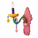 Cargar imagen en el visor de la Galería, single-head colorful crystal wall sconce for children room