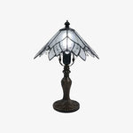 Load image into Gallery viewer, Vintage Tiffany stained glass table lamp