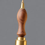 Cargar imagen en el visor de la Galería, Vintage Brass Puff-Skirt Glass Pendant Lamp