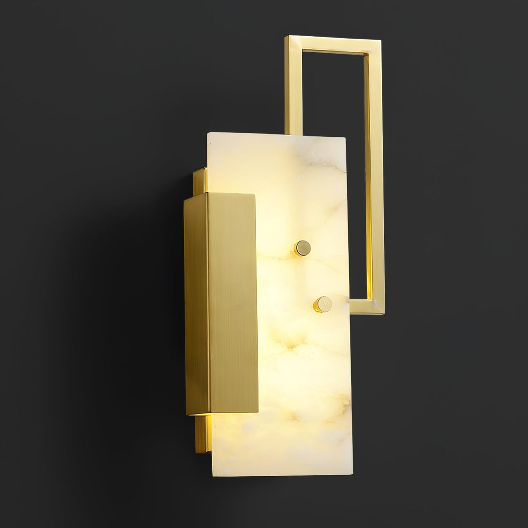 Althea Alabaster Wandkerze