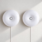 Cargar imagen en el visor de la Galería, White plug-in set of 2
