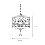 Cargar imagen en el visor de la Galería, Candelabro de Tambor Fiesole