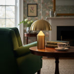 Charger l'image dans la visionneuse de galerie, Lampe de table champignon HaloVell – Éclairage d'accent sculptural moderne pour espaces de vie N10