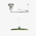 Cargar imagen en el visor de la Galería, Lámpara colgante de brazo oscilante Swinglo - Luz colgante con diseño de disco ajustable para área de comedor N65