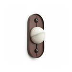 Bild in Gallery-Viewer laden, Bezel Alabaster Wandleuchte