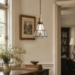Load image into Gallery viewer, French country ripple glass light fixture
