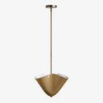 Bild in der Galerieansicht laden, Bellina Radner Pendant Light – Sleek Glass Shade with Gentle Curves for Living Room, Bedroom and Dining Area
