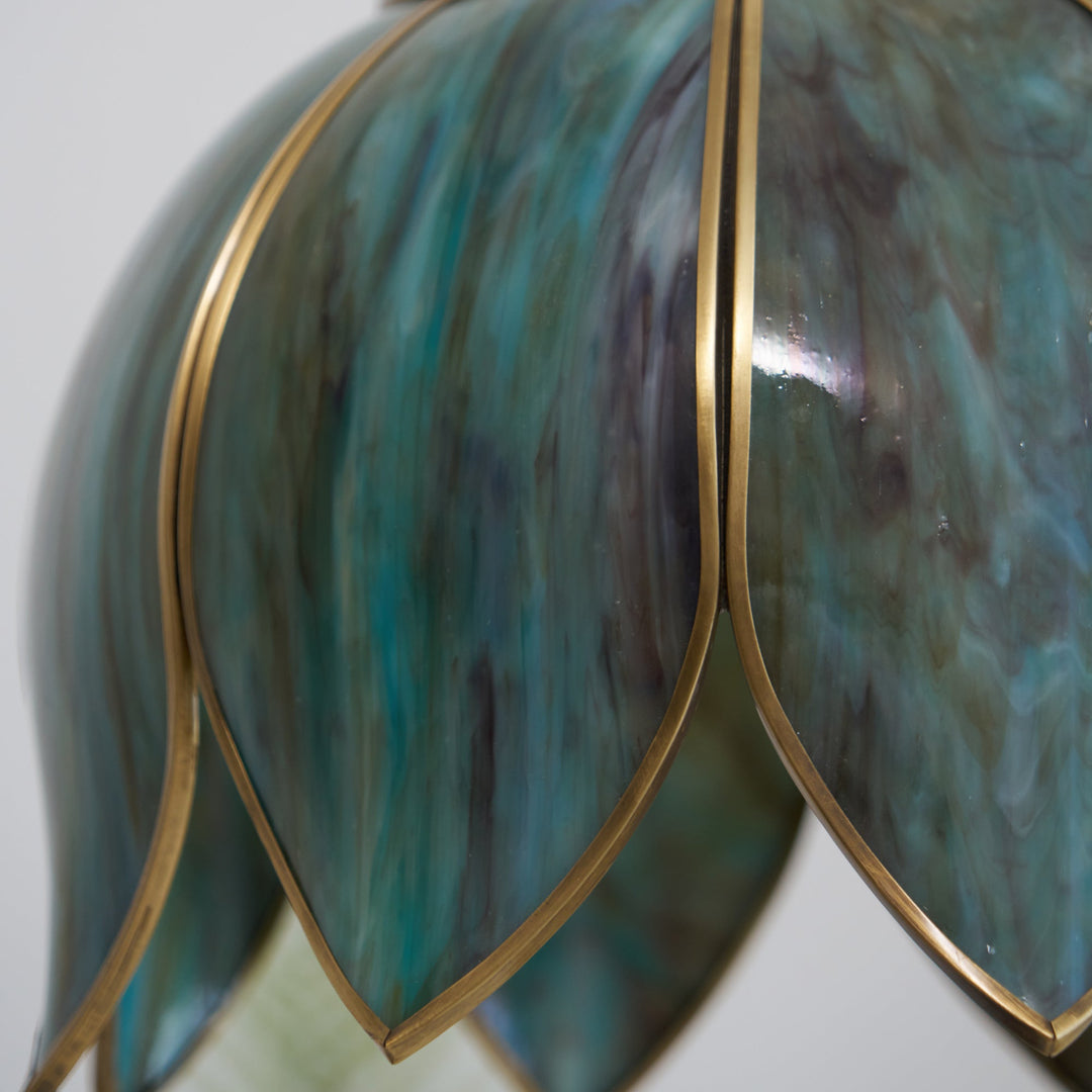Lampe à suspension rétro Lotus