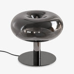 Charger l'image dans la visionneuse de galerie, Rounded Glass Slim Stem Blown Glass Table Lamp