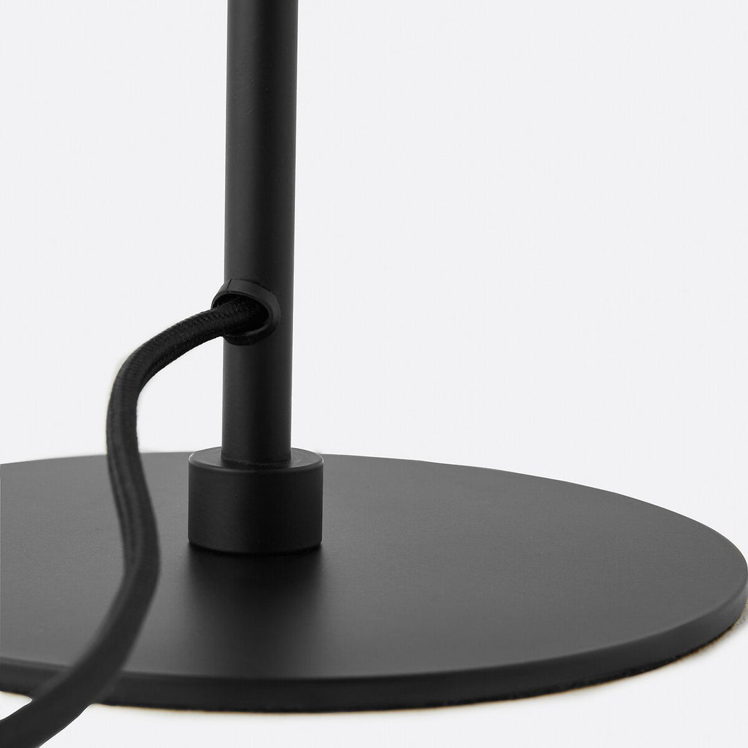 Clinco Duo-Sphere Table Lamp – Retro-Modern Glass Lamp for Living Room