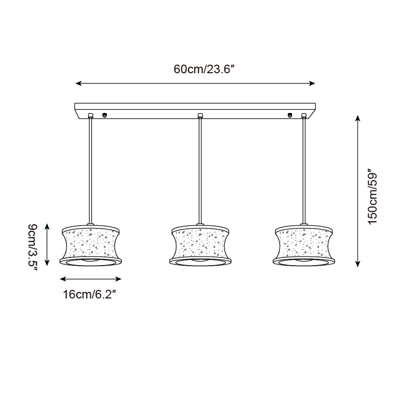 Lampe suspendue Saiko