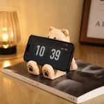 Cargar imagen en el visor de la Galería, Wooden animal phone stand scene view