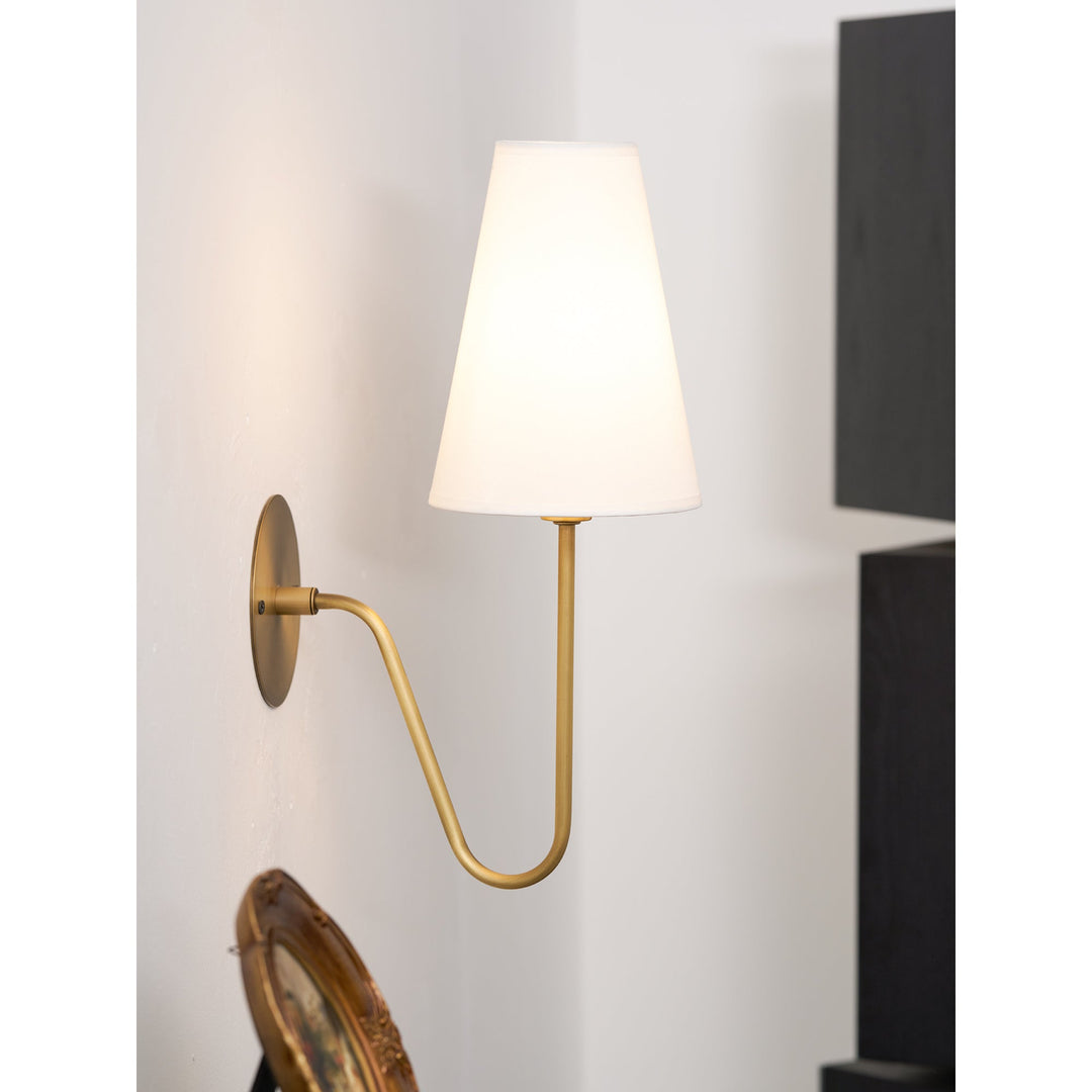 Organische Glas-Scoop-Wandlampe – Minimalistische Moderne Dekorative Ambient-Wandleuchte für Wohnzimmer
