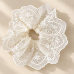 Load image into Gallery viewer, Vintage Lace Lamp Shade Covers with Bows, Pearls &amp; Floral Details