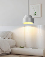 Charger l&#39;image dans la visionneuse de galerie, Lampe suspendue en résine de style nordique traditionnel orange câblée
