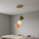 Charger l&#39;image dans la visionneuse de galerie, Suspension en verre opale Coloria – Design moderne et élégant pour salon, chambre et couloir
