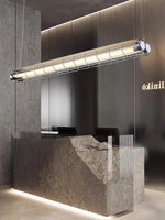 Load image into Gallery viewer, Driscoll Minimalist Linear Chandelier for Modern Living Spaces
