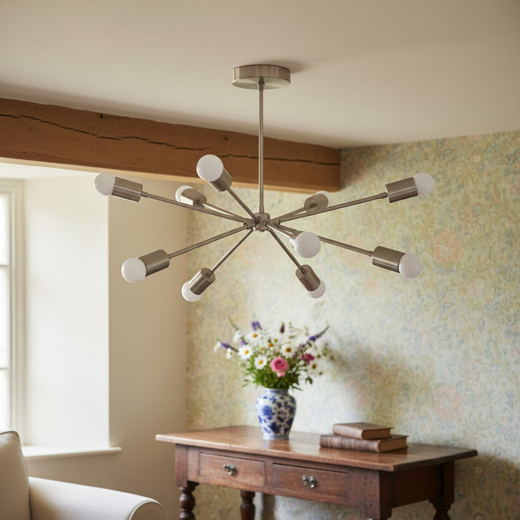 Lustre moderne Mobilux Line - Plafonnier milieu du siècle