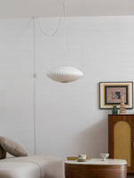 Bild in Gallery-Viewer laden, White Geometric Wire Swag Pendant Light