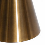 Load image into Gallery viewer, Vintage Brass Adjustable Wall Sconce with Cone and Bell Shade Options