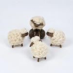 Cargar imagen en el visor de la Galería, handmade wool felt sheep figurine